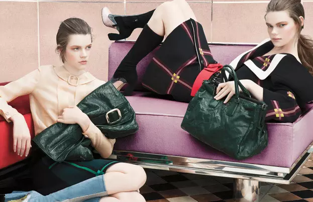 Prada Fall 2011 Campaign | Фрида Густавссон, Келли Миттендорф, Джулия Циммер жана башкалар, Стивен Мейсел