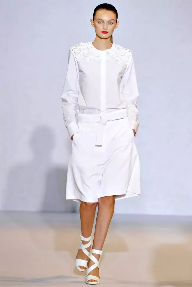 Nicole Farhi Spring 2012 | လန်ဒန်ဖက်ရှင်ရက်သတ္တပတ်