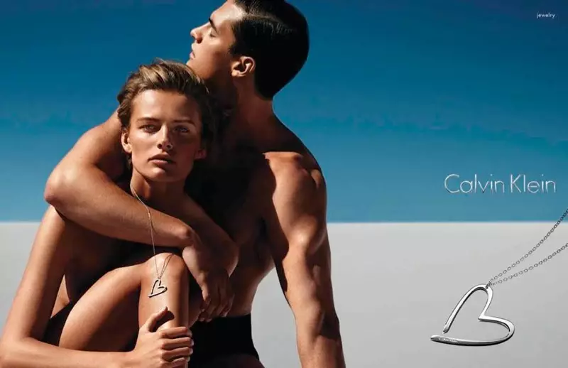 Edita Vilkeviciute Sizzles muCalvin Klein Anoona Chitubu che2014 Campaign