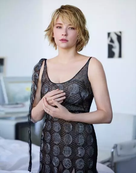 Haley Bennett džiugina žurnalo „Glass“ puslapius