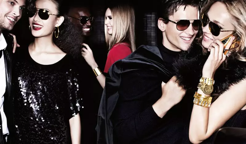 Karmen Pedaru και Shu Pei Love the Night Life for Michael Kors' Holiday 2012 Campaign by Mario Testino