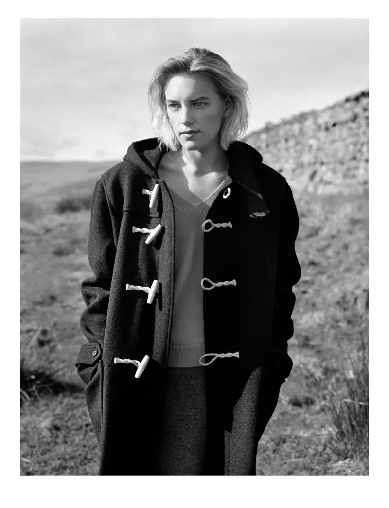 Margaret Howell นำเสนอ duffle coat ในแคมเปญฤดูใบไม้ร่วงปี 2016