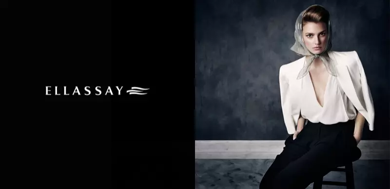 Sigrid Agren Fronts Ellassay Spring/Summer 2014 လှုပ်ရှားမှု