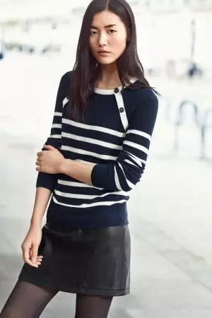 Liu Wen er Tomboy Chic fyrir Next