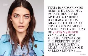 Katryn Kruger Imikino Yoroheje Denim kuri L'Officiel Mexico