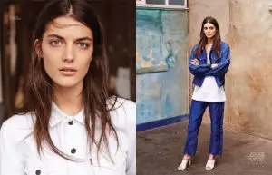 Katryn Kruger Sports Relaxed Denim til L'Officiel Mexico