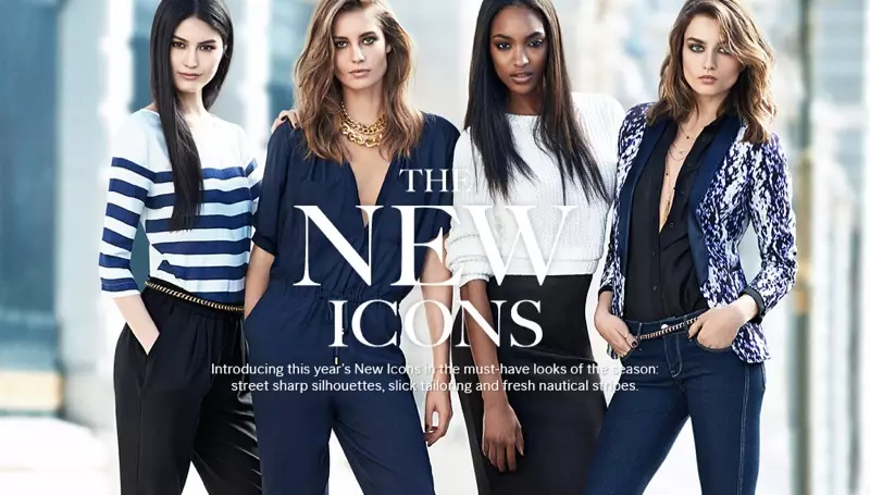 Nadja, Jourdan, Sui + Andreea er H&M's "New Icons"