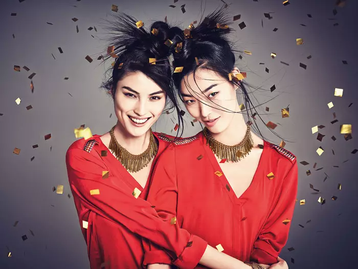 H&M China fiert it nije jier mei Sui He + Tian Yi