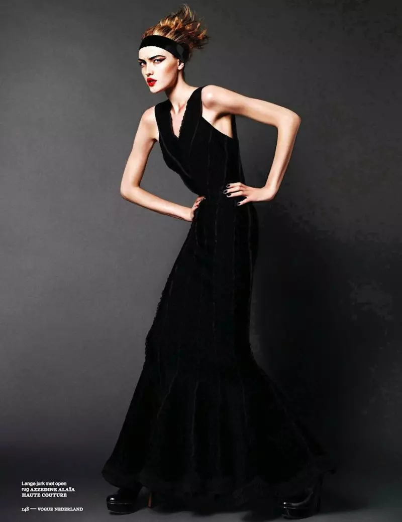 Vlada Roslyakova fè koleksyon Haute Couture pou Vogue Netherlands Septanm 2012