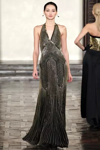 Ralph Lauren Caij nplooj zeeg 2012 | New York Fashion Week