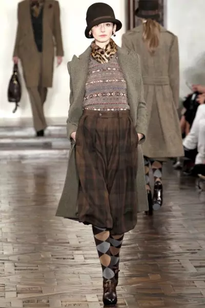 Ralph Lauren Fall 2012 | Wythnos Ffasiwn Efrog Newydd