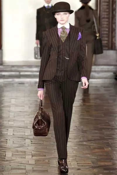 Ralph Lauren Fall 2012 | Wythnos Ffasiwn Efrog Newydd