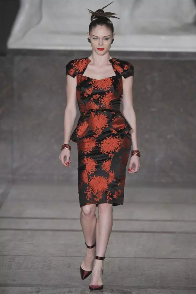 Zac Posen աշուն 2012 | Նյու Յորքի Նորաձևության շաբաթ