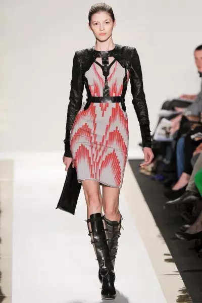 Herve Leger los ntawm Max Azria Caij nplooj zeeg 2012 | New York Fashion Week