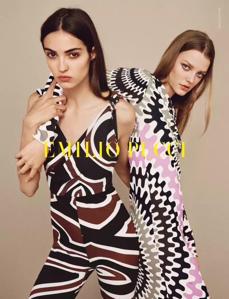 Emilio Pucci 2017 แคมเปญฤดูใบไม้ผลิ / ฤดูร้อน