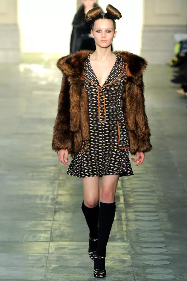 Topshop Unique Fall 2011 | Minggu Fesyen London