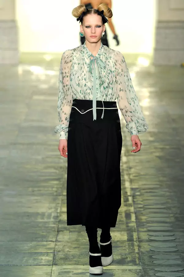 Topshop Unique toamna 2011 | Săptămâna Modei de la Londra