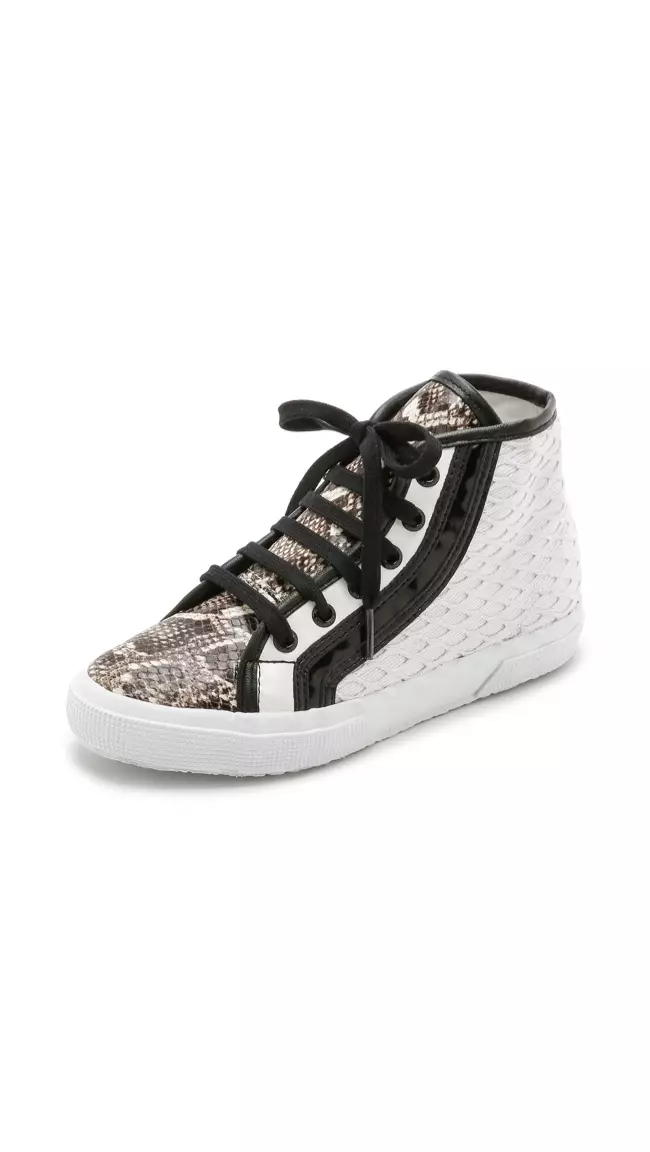 Rodarte x Superga Net Inzoka Hejuru Hejuru Sneakers iboneka $ 259.00