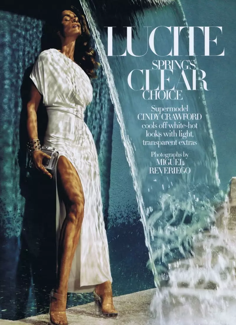 Harper's Bazaar | Cindy Crawford eftir Miguel Reveriego