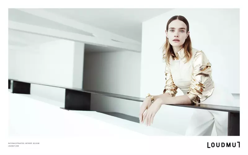 Willy Vanderperre ၏ Natalia Vodianova Fronts Loudmut F/W 2013 ကြော်ငြာများ