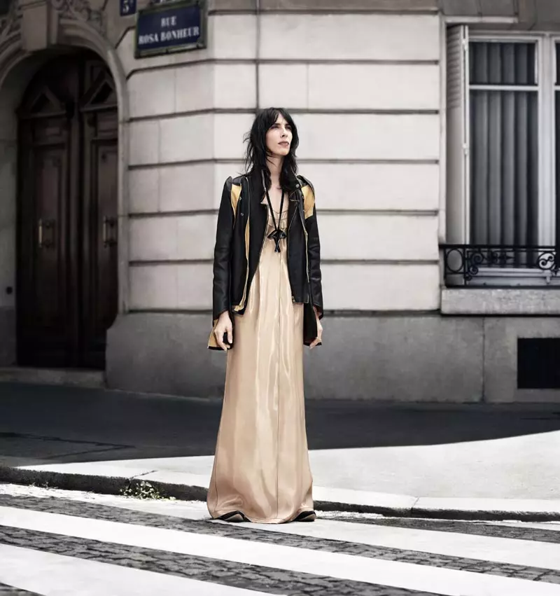 Julia Nobis, Jamie Bochert kaj Diana Dondoe Staras en la Maison Martin Margiela x H&M Kampanjo de Sam Taylor-Johnson