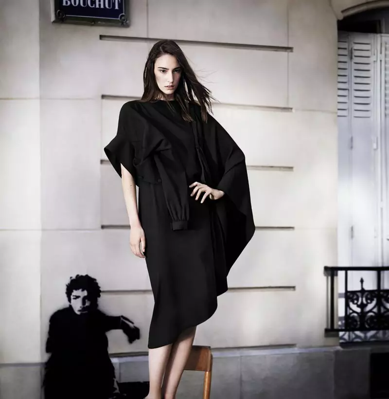 UJulia Nobis, uJamie Bochert kunye noDiana Dondoe Star kwiMaison Martin Margiela x H&M Campaign nguSam Taylor-Johnson