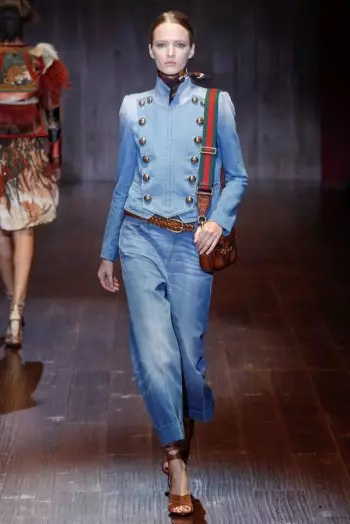 Gucci ба солҳои 70-ум барои баҳори соли 2015 бармегардад