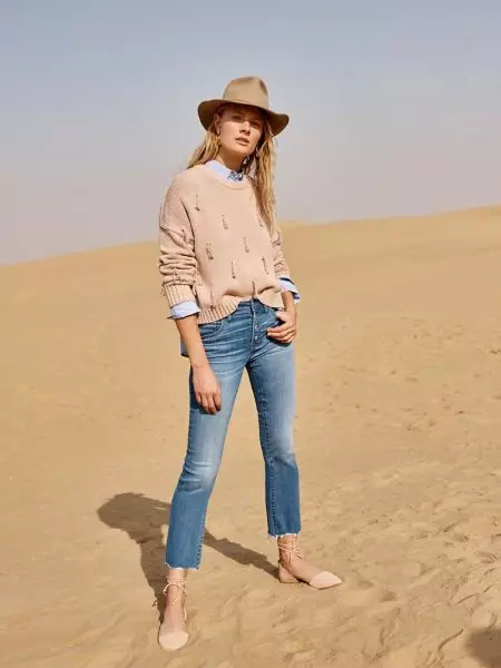 Constance Jablonski Siap untuk Musim Semi dengan Gaya Terbaru Madewell