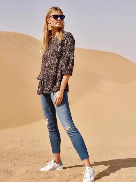 Constance Jablonski dị njikere maka oge opupu ihe ubi na ụdị kacha ọhụrụ nke Madewell