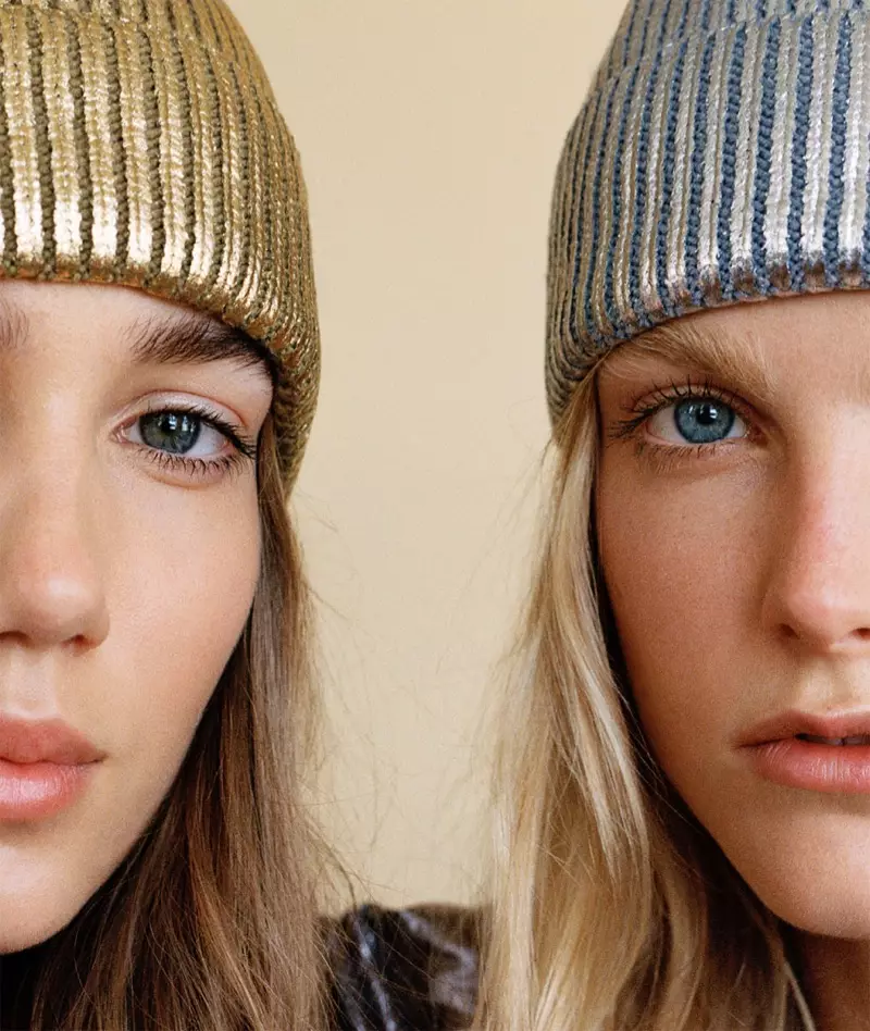 Zara TRF Metallic Beanies