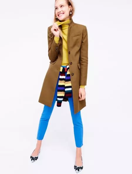 Candy Colored Coats: 11 Gaya Outerwear Chic saka J. Crew