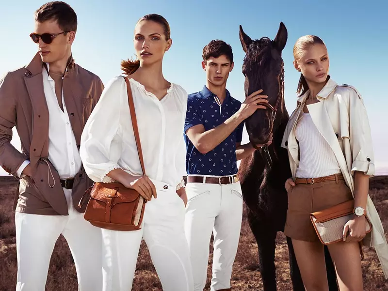 Massimo Dutti Ṣe aṣa aṣa Equestrian