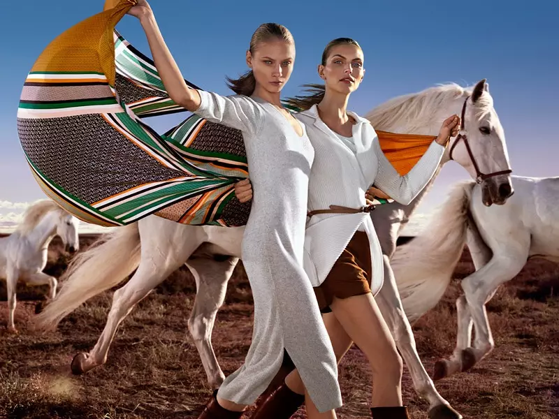 Ny loko maivana sy ny fisarahana mahazatra dia mamaritra ny fanangonana Equestrian vaovao avy amin'i Massimo Dutti.