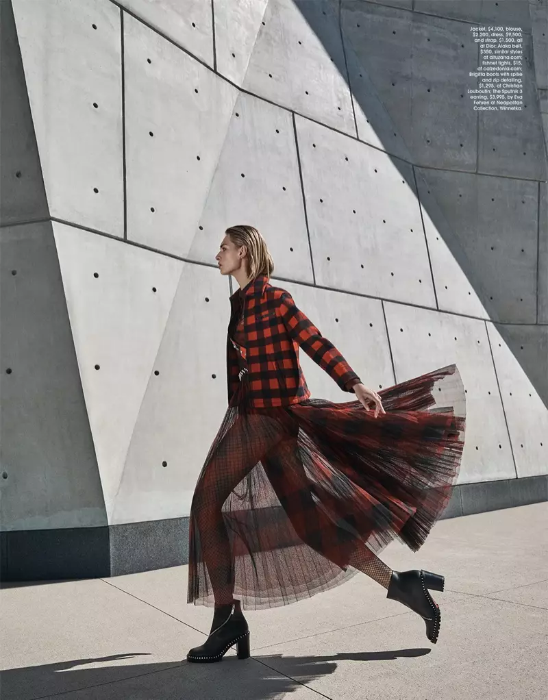 Daga Ziober omfavner rutete stil for Gotham Magazine