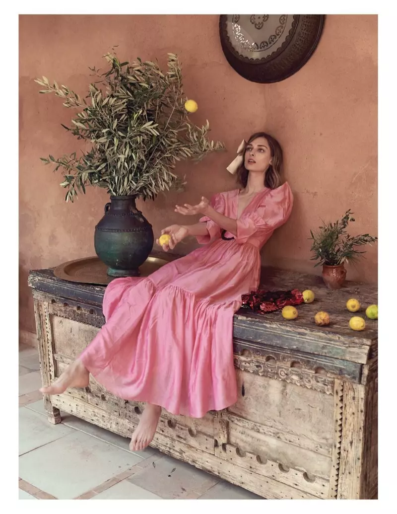 Ang Ganda ni Daga Ziober sa mga Pastel para sa Red Magazine