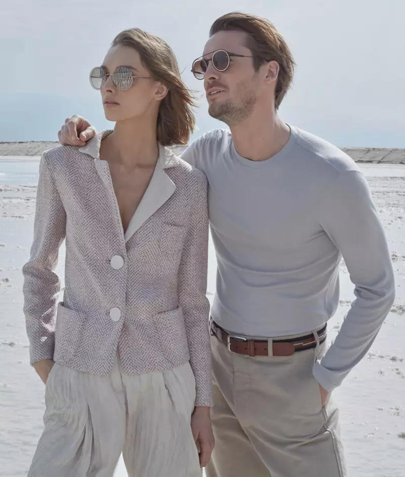 Giorgio Armani 2019-njy ýylyň bahary mahabat kampaniýasynyň suraty