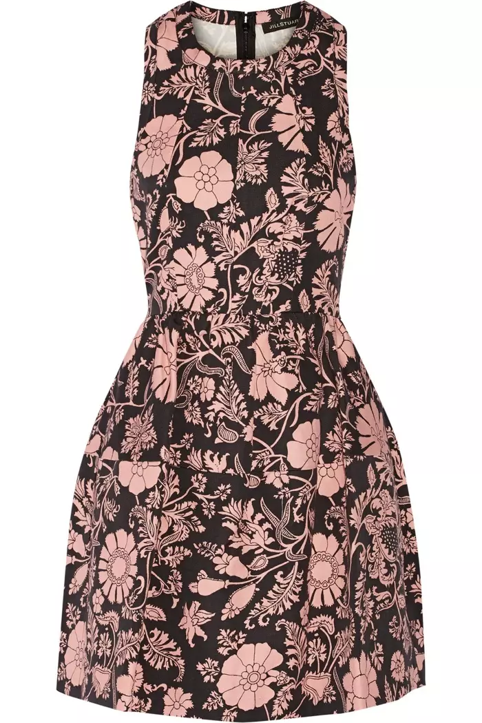 Мини фустан со цветен принт Џил Стјуарт