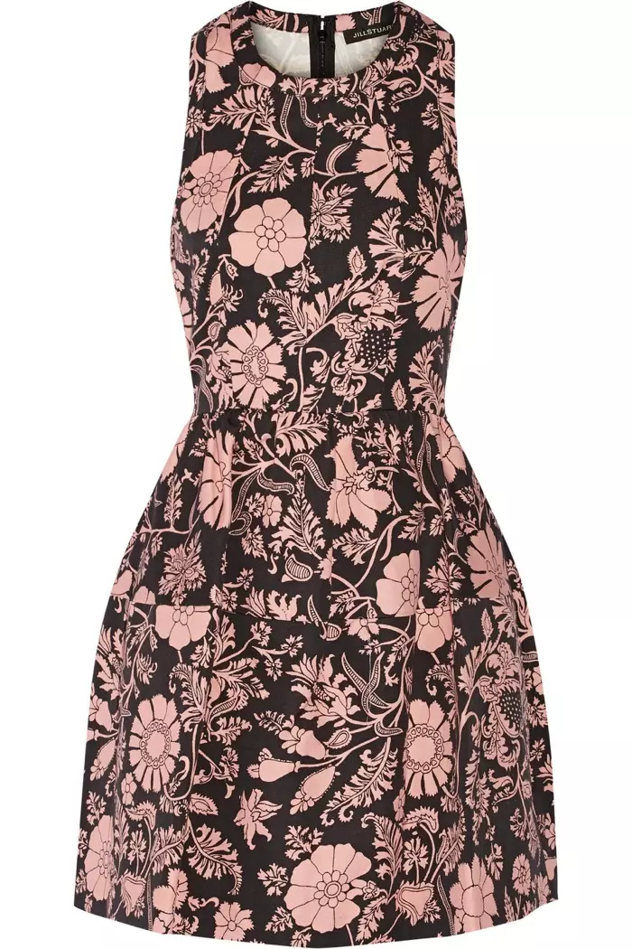 Minivestido con estampado floral de Jill Stuart