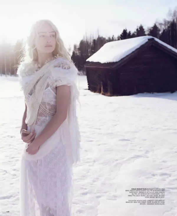 Amanda Norgaard di Sanchez & Mongiello in Winter Sonata | Stile New York Times Inverno 2010