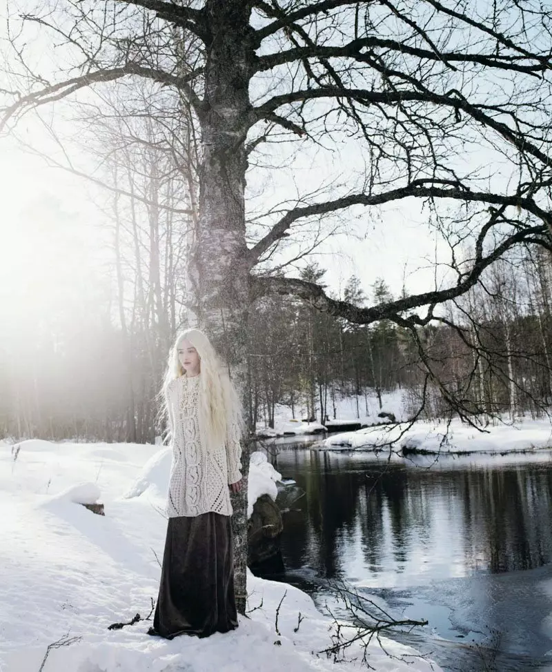 Amanda Norgaard avy amin'i Sanchez & Mongiello ao amin'ny Winter Sonata | New York Times Style Winter 2010