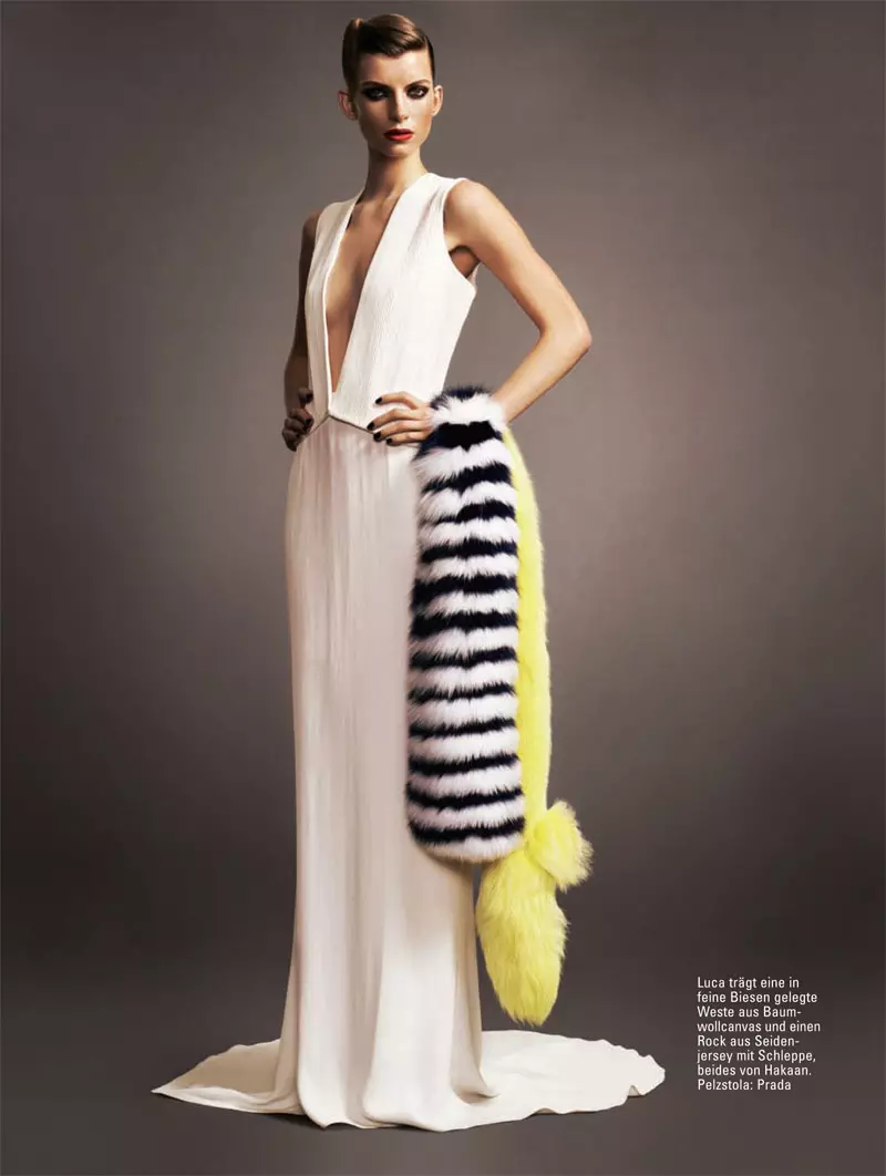 Luca Gadjus di Matthias Vriens-McGrath per Glamour Germany maggio 2011