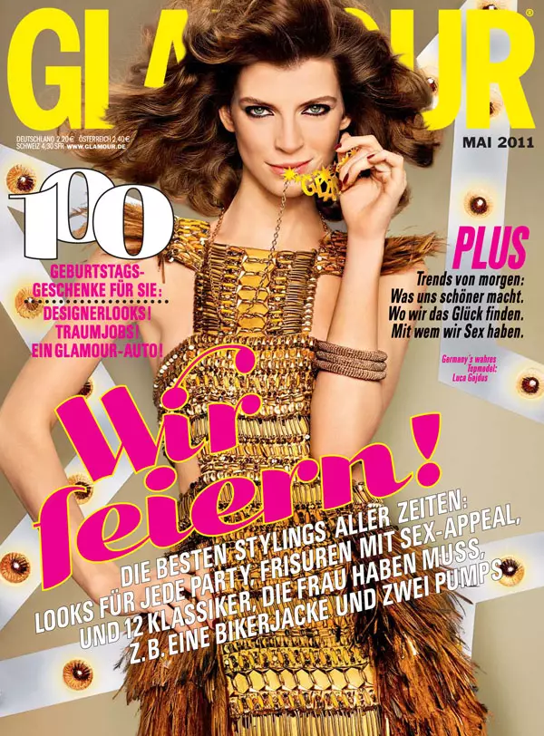 Лука Гаджус від Маттіаса Врієнса-Макграта для Glamour Germany, травень 2011 р.