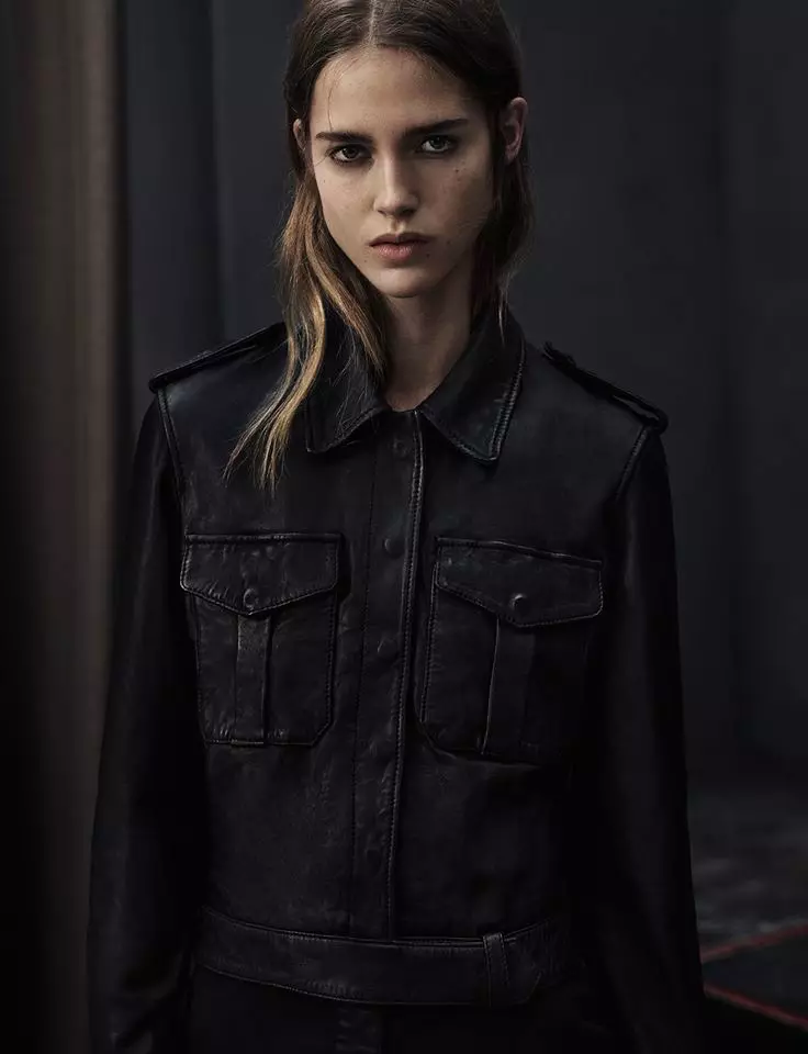 AllSaints Bissel خۇرۇم Biker چاپان