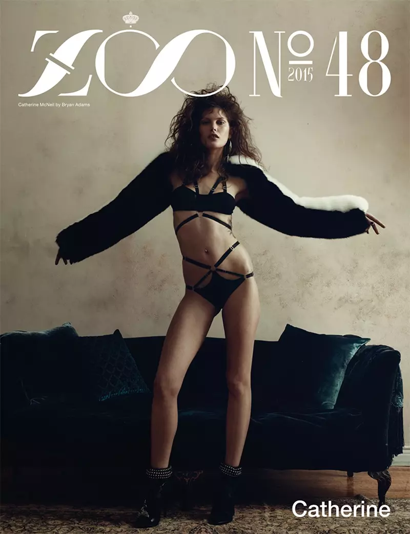 Catherine McNeil Stars in Zoo Magazine #48 Cover Story