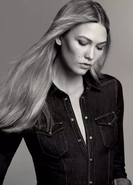 Karlie Kloss і Jourdan Dunn У паўсядзённым стылі Liu Jo Denim