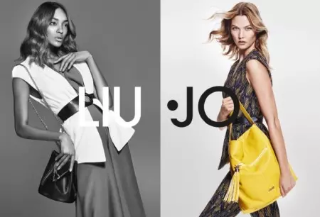 Karlie Kloss & Jourdan Dunn Nagkita Pag-usab alang sa Liu Jo's Spring 2016 Ads