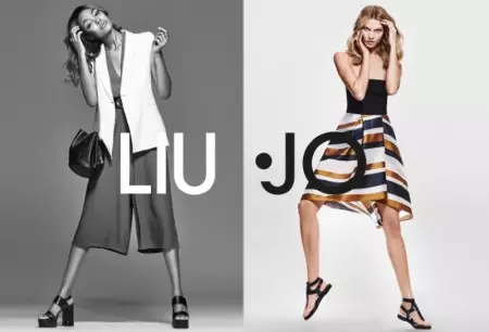 Karlie Kloss & Jourdan Dunn Nagkita Pag-usab alang sa Liu Jo's Spring 2016 Ads