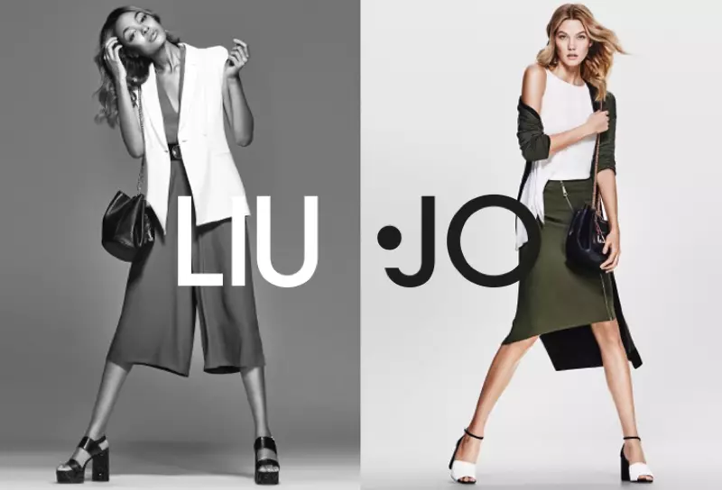 Liu Jo na fa'auluina fa'ata'ita'iga Jourdan Dunn ma Karlie Kloss mo le tautotogo 2016 fa'apolopolo