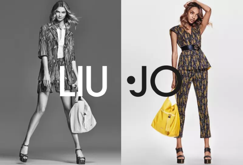 Si Karlie Kloss ug Jourdan Dunn nag-una sa mga ad ni Liu Jo sa tingpamulak 2016