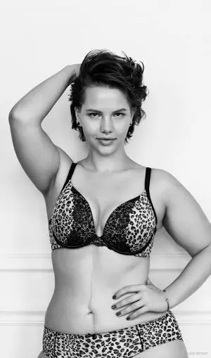 Lane Bryant Fa'alauiloa #ImNoAngel Plus Size Lingerie Campaign